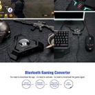 HXSJ P5 Bluetooth 4.1 Keyboard Mouse Bluetooth Gaming Converter, Can Not Be Pressed Version(Black) - 7