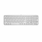 Logitech MX keys S Wireless Bluetooth Smart Backlit Keyboard (White) - 1