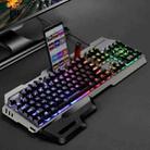 SHIPADOO GK70 Chicken Version Wired RGB Floating Detachable Hand Rest Character Rainbow Translucent Gaming Keyboard - 1