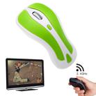 PR-01 6D Gyroscope Fly Air Mouse 2.4G USB Receiver 1600 DPI Wireless Optical Mouse for Computer PC Android Smart TV Box (Green + White) - 1