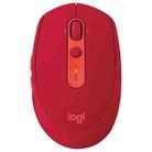 Logitech M585 1000DPI Multi-tasking Flow 2.4GHz Wireless Bluetooth Dual Mode Mouse(Red) - 1