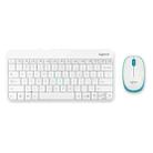 Logitech MK245 Nano Wireless Keyboard Mouse Set (White) - 1