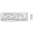 Logitech MK295 USB Wireless Silence Keyboard Mouse Set (White) - 1