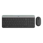 Logitech MK470 Wireless Silence Keyboard Mouse Set (Black) - 1