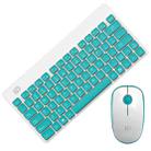 FOETOR 1500 Wireless 2.4G Keyboard and Mouse Set (Green) - 1