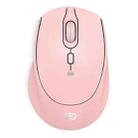 FOETOR i360t Bluetooth / 2.4G Three-mode Wireless Mouse (Pink) - 1