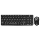 FOETOR iK6630 Wireless Keyboard and Mouse Set (Black) - 1