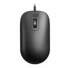 Original Xiaomi Youpin J1 Jesis Laptop PC Computer Fingerprint Wired Mouse (Black) - 1