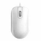 Original Xiaomi Youpin J1 Jesis Laptop PC Computer Fingerprint Wired Mouse (White) - 1