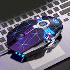 YINDIAO 3200DPI 4-modes Adjustable 7-keys RGB Light Wired Gaming Mechanical Mouse, Style: Audio Version (Black) - 1