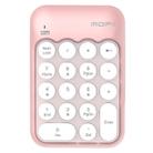 Mofii x910 2.4G Mini Wireless Number Keyboard, English Version(Pink + White) - 1