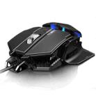 YINDIAO G403 4000DPI 4-modes Adjustable 7-keys RGB Light Programmable Wired Gaming Mouse (Black) - 2