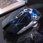 YINDIAO A7 2.4GHz 1600DPI 3-modes Adjustable 7-keys Rechargeable RGB Light Wireless Silent Gaming Mouse (Black) - 1