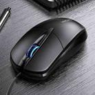 YINDIAO G2 1000DPI 3-keys RGB Light Wired Business Mouse (Black) - 1