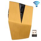 2.4GHz USB Receiver Adjustable 1200 DPI Wireless Optical Mouse for Computer PC Laptop (Yellow) - 1