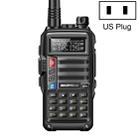Baofeng BF-UV5R Plus S9 FM Interphone Handheld Walkie Talkie, US Plug (Black) - 1