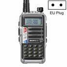 Baofeng BF-UV5R Plus S9 FM Interphone Handheld Walkie Talkie, EU Plug(Silver) - 1