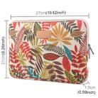 Lisen 10 inch Sleeve Case  Colorful Leaves Zipper Briefcase Carrying Bag for iPad Air 2, iPad Air, iPad 4, iPad New, Galaxy Tab A 10.1, Lenovo Yoga 10.1 inch, Microsoft Surface Pro 10.6,  10 inch and Below Laptops / Tablets(White) - 2