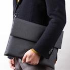 POFOKO A200 14 - 15.4 inch Laptop Waterproof Polyester Inner Package Bag (Black) - 1