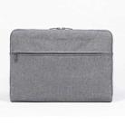 POFOKO A500 13 inch Portable Business Casual Polyester Multi-function Laptop Bag with Shoulder Strap(Grey) - 2