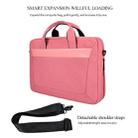 DJ06 Oxford Cloth Waterproof Wear-resistant Portable Expandable Laptop Bag for 15.6 inch Laptops, with Detachable Shoulder Strap(Pink) - 8