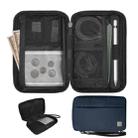 WIWU Pouch Solo Multi-functional Headphone Smart Phone Pencil Pen Charger Data Cable Storage Bag (Navy Blue) - 1