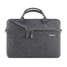 WiWU City Commuter Business Laptop Bag Carrying Handbag for 15.4 inch Laptop(Grey) - 1