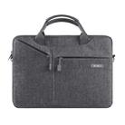 WiWU City Commuter Business Laptop Bag Carrying Handbag for 15.6 inch Laptop(Grey) - 1