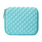 Diamond Texture Laptop Power Bag, Size: 16 x 13 x 1.5cm (Mint Green) - 1