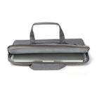 Portable One Shoulder Handheld Zipper Laptop Bag, For 11.6 inch and Below Macbook, Samsung, Lenovo, Sony, DELL Alienware, CHUWI, ASUS, HP (Grey) - 6