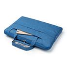 Portable One Shoulder Handheld Zipper Laptop Bag, For 11.6 inch and Below Macbook, Samsung, Lenovo, Sony, DELL Alienware, CHUWI, ASUS, HP (Blue) - 4