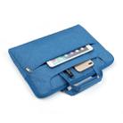 Portable One Shoulder Handheld Zipper Laptop Bag, For 11.6 inch and Below Macbook, Samsung, Lenovo, Sony, DELL Alienware, CHUWI, ASUS, HP (Blue) - 5