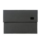 POFOKO E200 Series Polyester Waterproof Laptop Sleeve Bag for 14-15.4 inch Laptops (Black) - 1