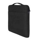 11.6 inch Fashion Casual Polyester + Nylon Laptop Handbag Briefcase Notebook Cover Case, For Macbook, Samsung, Lenovo, Xiaomi, Sony, DELL, CHUWI, ASUS, HP(Black) - 3