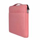 11.6 inch Fashion Casual Polyester + Nylon Laptop Handbag Briefcase Notebook Cover Case, For Macbook, Samsung, Lenovo, Xiaomi, Sony, DELL, CHUWI, ASUS, HP(Pink) - 3