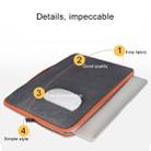 15.4 inch Fashion Casual Polyester + Nylon Laptop Handbag Briefcase Notebook Cover Case, For Macbook, Samsung, Lenovo, Xiaomi, Sony, DELL, CHUWI, ASUS, HP (Pink) - 5