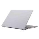 For Huawei MateBook X Pro 2022 Shockproof Frosted Laptop Protective Case (Transparent) - 1