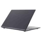 For Huawei MateBook X Pro 2022 Shockproof Crystal Laptop Protective Case (Black) - 1