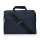 Portable One Shoulder Handheld Zipper Laptop Bag, For 15.4 inch and Below Macbook, Samsung, Lenovo, Sony, DELL Alienware, CHUWI, ASUS, HP (Dark Blue) - 1