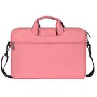 ST01S Waterproof Oxford Cloth Hidden Portable Strap One-shoulder Handbag for 13.3 inch Laptops(Pink) - 1