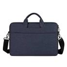 ST01S Waterproof Oxford Cloth Hidden Portable Strap One-shoulder Handbag for 13.3 inch Laptops (Navy Blue) - 1