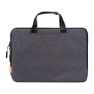 POFOKO A300 15.4 inch Portable Business Casual Polyester Laptop Bag(Dark Gray) - 1