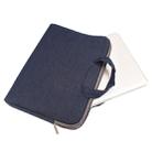 11.6 inch Portable Handheld Laptop Bag for Laptop(Dark Blue) - 5