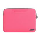 12 inch Portable Air Permeable Handheld Sleeve Bag for MacBook, Lenovo and other Laptops, Size:32x21x2cm(Magenta) - 3