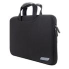 15.6 inch Portable Air Permeable Handheld Sleeve Bag for Laptops, Size: 41.5x30.0x3.5cm(Black) - 1