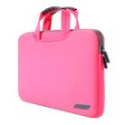 15.6 inch Portable Air Permeable Handheld Sleeve Bag for Laptops, Size: 41.5x30.0x3.5cm(Magenta) - 1