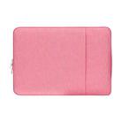 POFOKO C210 10-11 inch Denim Business Laptop Liner Bag(Pink) - 1