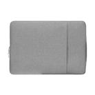 POFOKO C210 10-11 inch Denim Business Laptop Liner Bag(Grey) - 1