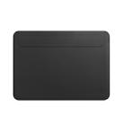 WIWU Skin Pro II 12 inch Ultra-thin PU Leather Protective Case for New Macbook(Black) - 1