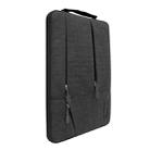 WIWU 12 inch Large Capacity Waterproof Sleeve Protective Case for Laptop (Black) - 4